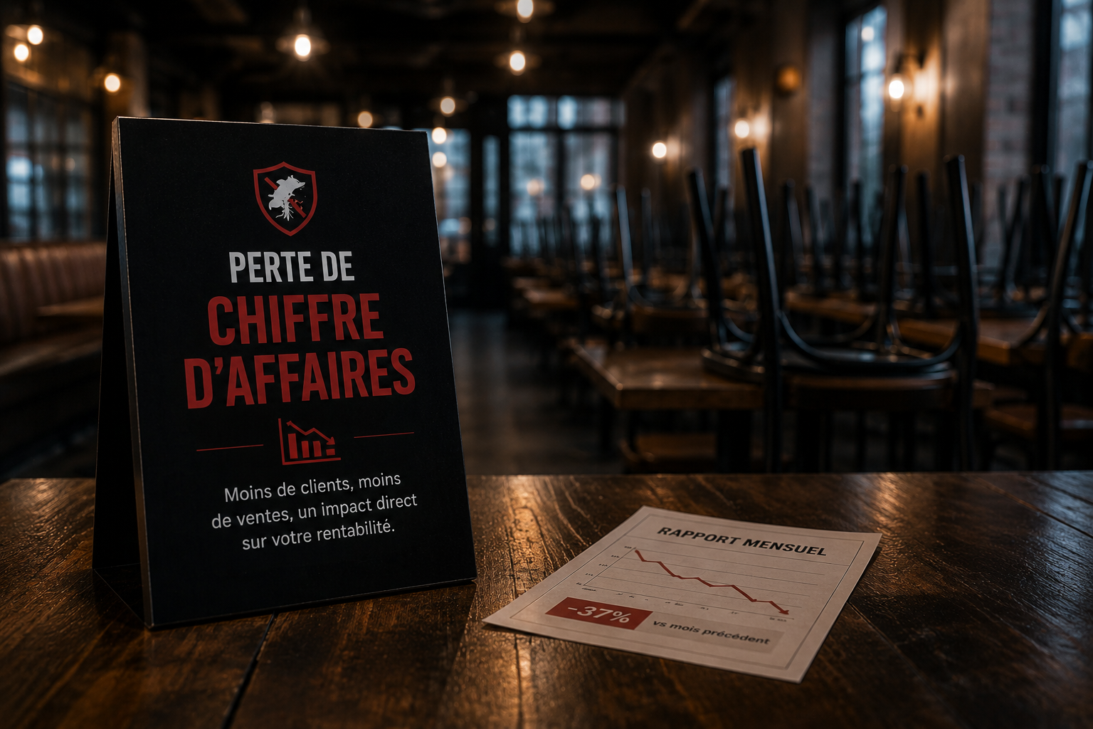 Perte de chiffre